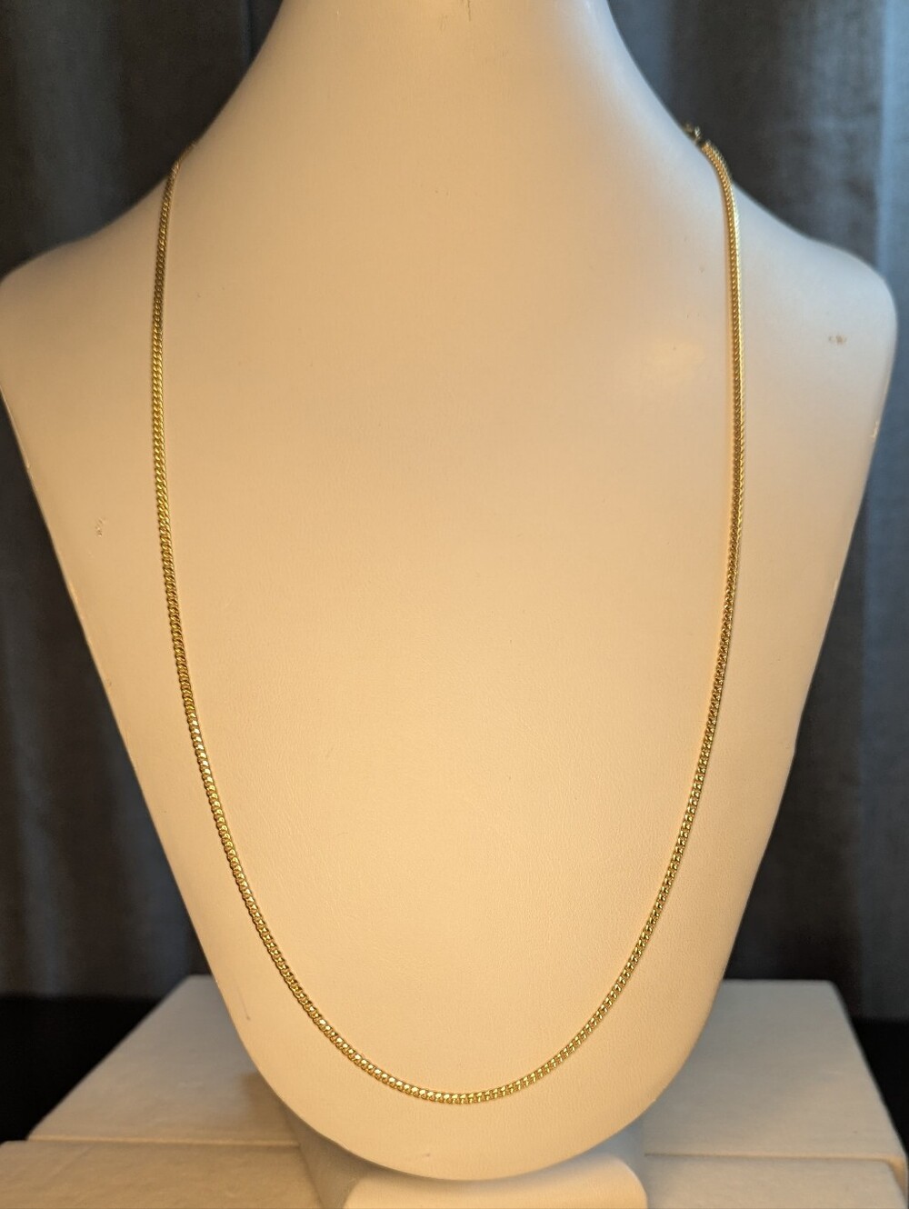 18k Gold Layered 24" Chain Necklace - W081826-1